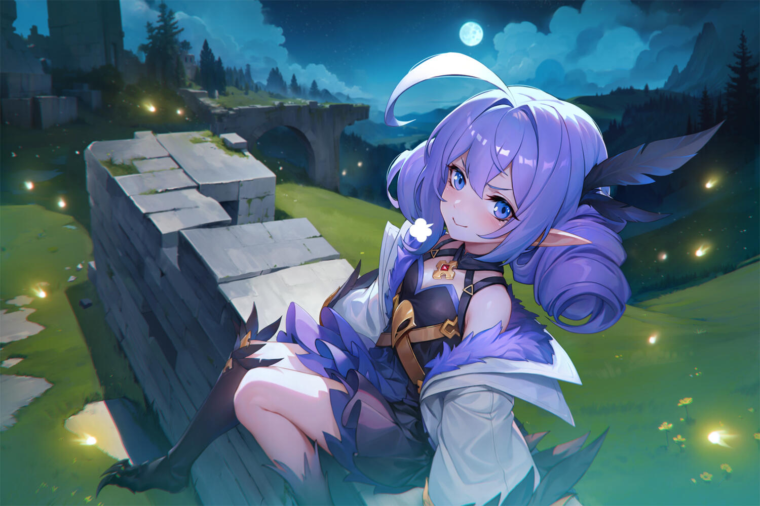 This piece is created as the standard benchmark for the Scenic Illustrations within the project